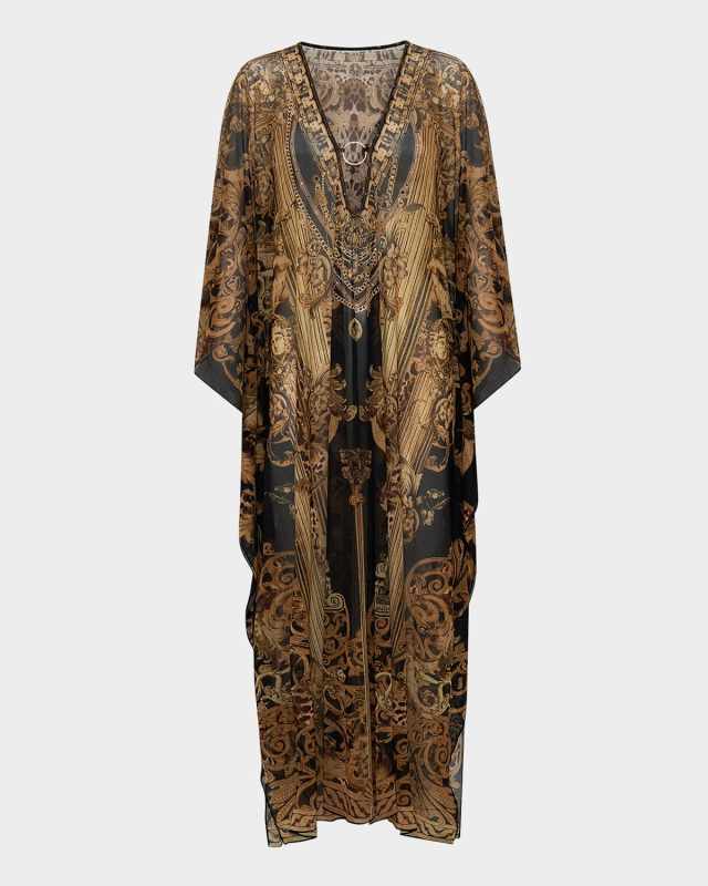 Era of Empires Stretch Mesh Kaftan